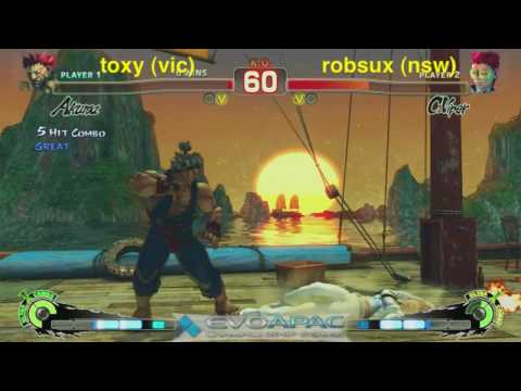 EVO APAC toxy vs robsux - 2010.05 - Sunday Finals