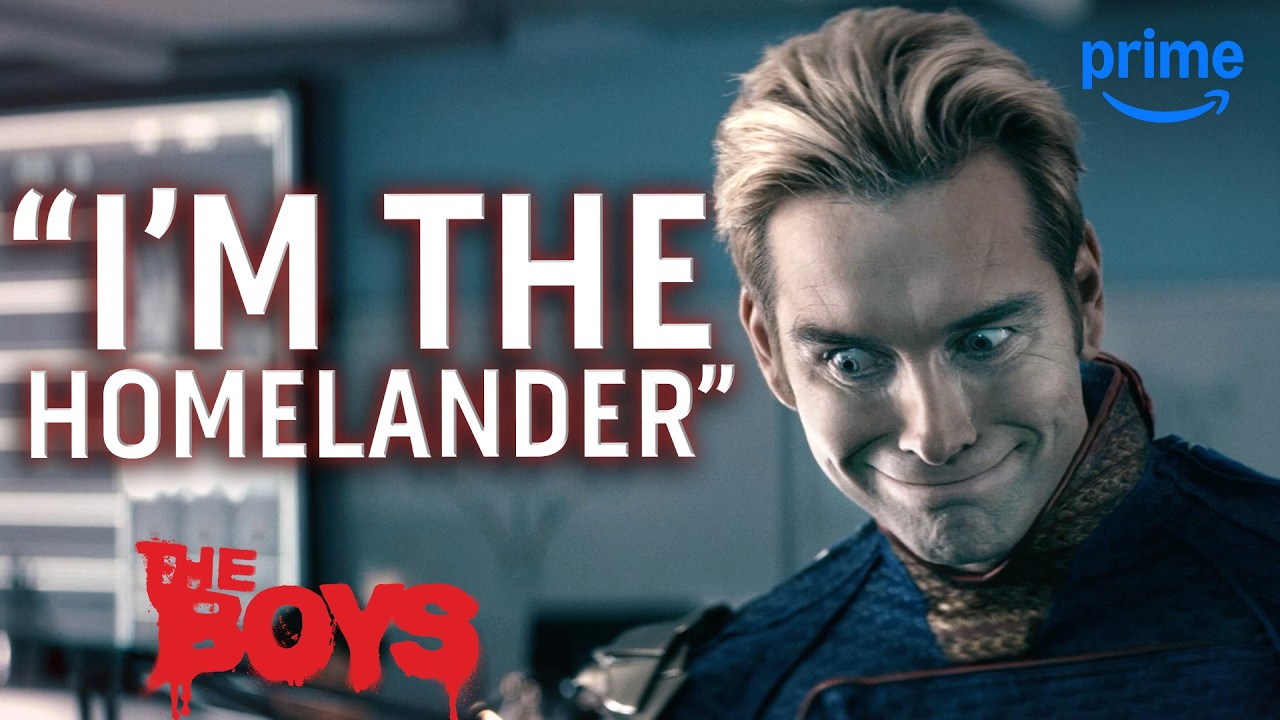 Homelander: 13 Minutes of Unfiltered Narcissism | The Boys Seasons 1-4 | Prime Video