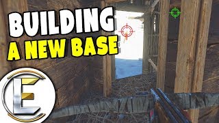 Building A New Base Near My New Friend - Rust Life (Some Guys Attack My Base I Can See Them!)