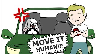 If You can Drive, You can definitely Relate to this Bunny