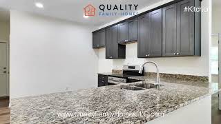 Quality Family Homes - Kitchen Design With and Open Floor Plan