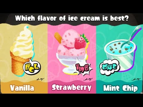 Splatoon 3: Ice Cream Splatfest