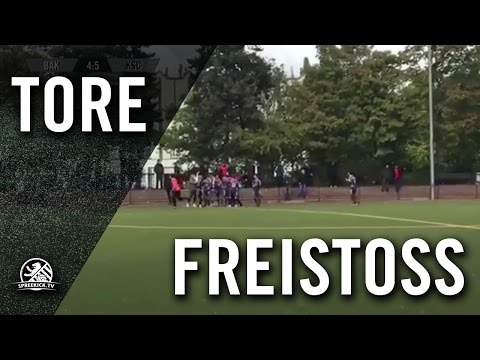 Freistoßschlenzer von Melvin Schüssler (Köpenicker SC, U17 B-Junioren) | SPREEKICK.TV