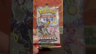 Prismatic Evolutions pack rip #pokemon #packopening #shorts