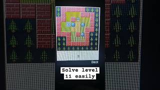 Solution for level 11 sokoban.#Sokoban#Level 11
