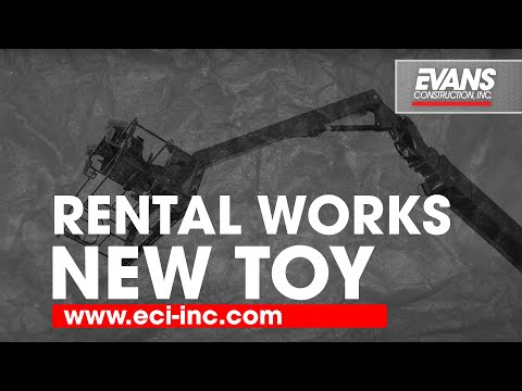 Rental Works New Toy - GENIE SX-135 XC BOOM LIFT