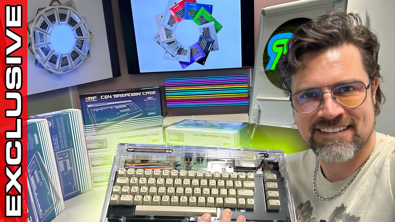 New Commodore 64 Colour Cases Are HERE (+ you can win one!)