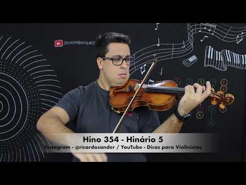 Hino 354 Violino Hinário 5 CCB