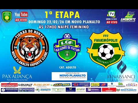LIGA GOIÁS 2026 -  NOVO PLANALTO EC X FIGUEIRÓPOLIS FC  -FEM