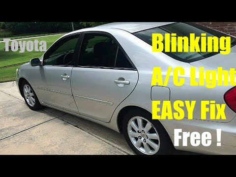 YouTube video about: Why is my ac light blinking in my lexus?