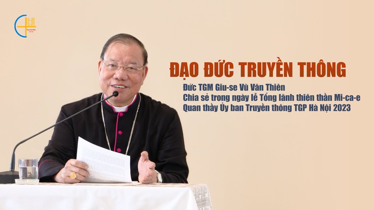 Đức TGM Giuse chia sẻ với UB Truyền Thông TGP Hà Nội nhân dịp mừng lễ quan thầy