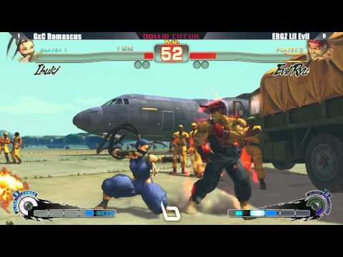 SSF4 AE2012 GxC Damascus vs ERGZ Lil Evil - Next Level Battle Circuit #3 Tournament