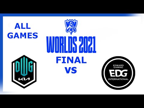 DK VS EDG HIGHLIGHTS | ALL GAMES BO5 | FINAL | Worlds 2021 | PL cast