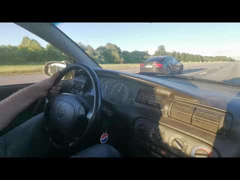 Audi a7 2011 3.0 supercharged (stage1) 335kw vs Opel omega b (tuned)