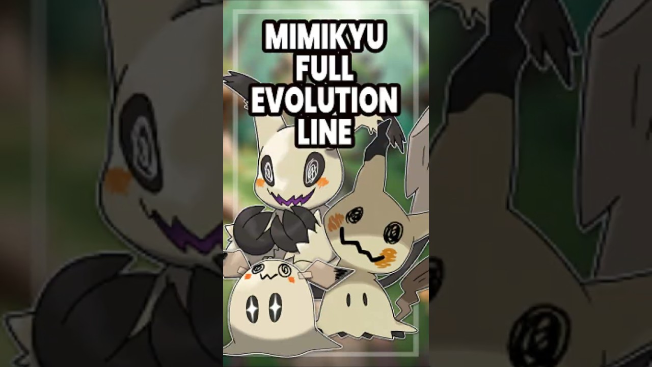 What if your favorite Pokémon finally got a FULL EVOLUTION LINE? #fakemon #mimikyu #pokemon