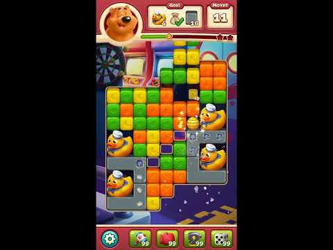 Toon Blast Level 6414 - NO BOOSTERS 🐻🐺🐱 | SKILLGAMING ✔️