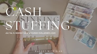 AUGUST No.1 2025 | CASH STUFFING UK | £190 | Savings | Sinking Funds | UK Cash Budgeter