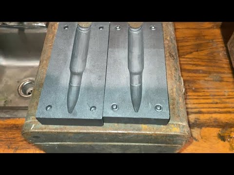Bullet Pour With Aluminum