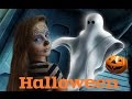 Happy Halloween / Паутина на лбу??? / Праздничное оформление/ Грим ...