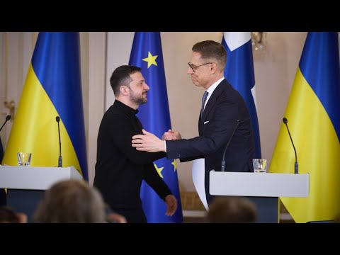 Заяви Володимира Зеленського й Александра Стубба для представників ЗМІ