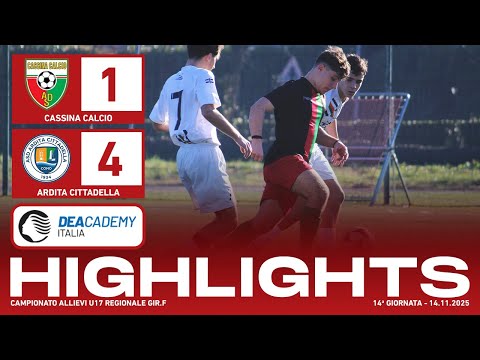 Cassina Calcio - Ardita Cittadella 1-4 | Gol & Highlights | Allievi U17 2009 2025/26