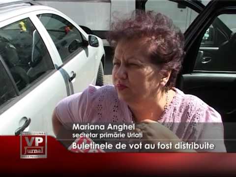 Buletinele de vot au fost distribuite