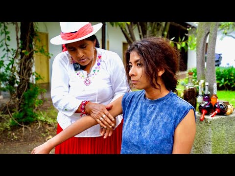 A relaxing ASMR massage  and limpia (spiritual cleansing) by Doña Rosa