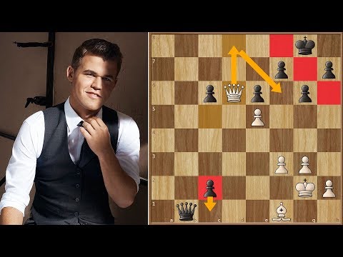 Magnus Carlsen Shows Ding Liren who's Boss