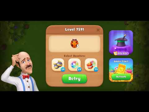 Successful Attempt - Stage 7591 - Gardenascapes