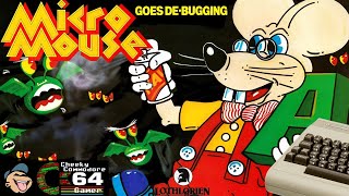 MICRO MOUSE GOES DE-BUGGING – Commodore 64 (1984) | MC Lothlorien's Code-Fixing Arcade Adventure