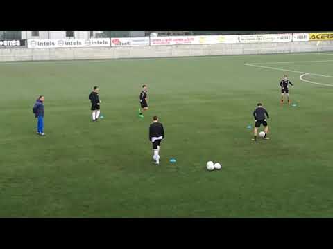 U-16 (2002) two tallent players from RFS Riga Lettonia tryout in Italy, technics