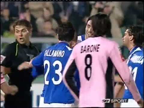 Palermo 3-3 Brescia - Campionato 2004/05