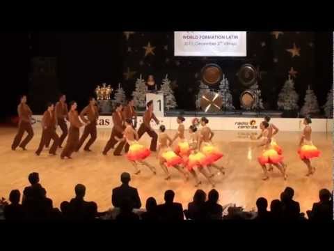 WDSF World Formation Latin 2011 - 5th place Zuvedra II (HD)