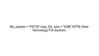 NTFS vs FAT32 Explained | File Systems Basics for Beginners
