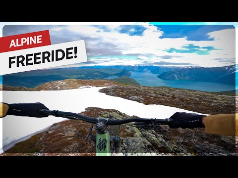 High Alpine Freeride Meets Rowdy Enduro Lines | Storehogen, Kaupanger, Norway 🇳🇴
