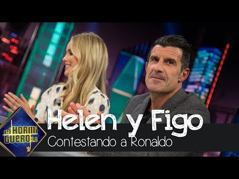 Luis Figo contesta al comentario de Ronaldo sobre su mujer - El Hormiguero 3.0