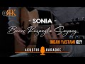 Benci Kusangka Sayang - Sonia | Akustik Karaoke (Female key/nada Wanita)