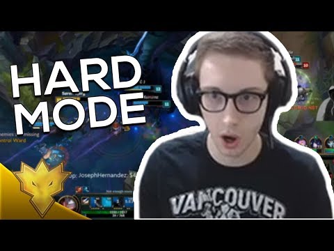TSM Bjergsen & Mike Yeung - PLAYING ON HARD MODE - LoL Funny Stream Moments & Highlights