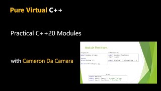 Download the video "Practical C++20 Modules and the future of tooling around C++ Modules with Cameron DaCamara"