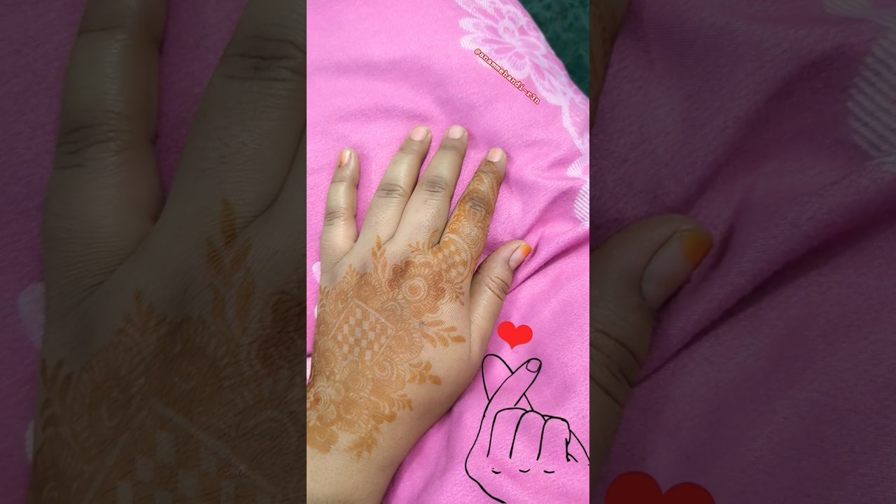 🌿 trending henadesign eid special henadesign♥️🥀#beautifulmehndi #trendingshorts #trendingshorts#hrna