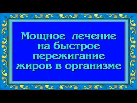 Пережигание жиров ▪️ Burning fats for weight loss