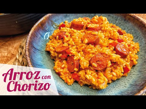 ARROZ CON CHORIZO | Receta fácil con arroz y chorizo