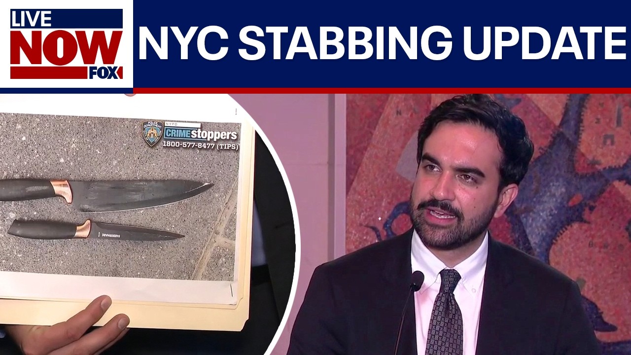 WATCH: Mamdani gives update after woman stabs 2 people in Times Square