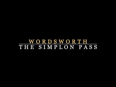 Wordsworth – The Simplon Pass