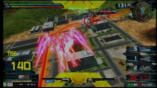 EXVSマキシブーストON ダブルオーガンダム視点 [EXVSMBON]