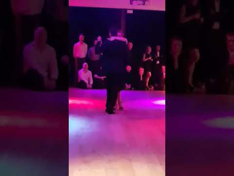 Camila Ameglio y Braulio Martos - bailan "Malandraca" de O. Pugliese - 16/03/19 Paris, Fr.