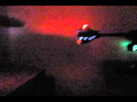 Enterprise, klingon D7 battle cruiser stand off.