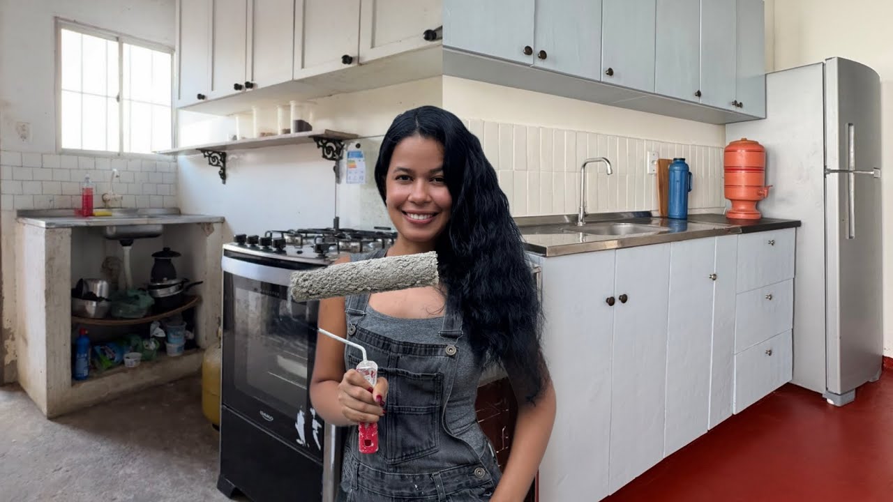 Kitchen transformation on a budget DIY decorating ideas