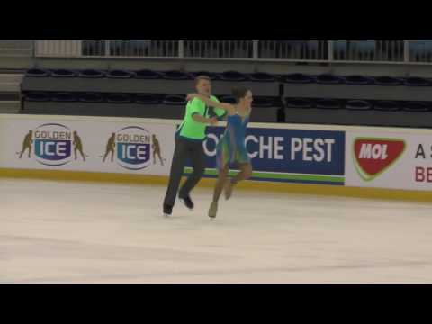 2016 Santa Claus Cup: Ekaterina ANDREEVA / Ivan DESYATOV (RUS) - ID Advanced Novice, Free dance