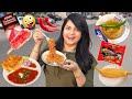 Living on SPICY FOOD for 24 HOURS Challenge | Food Challenge